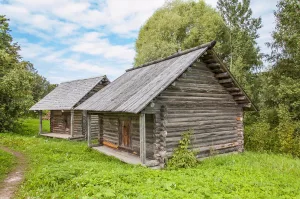Амбар из д. Углы Шимского района (Великий Новгород)