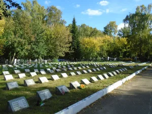Захоронения советских воинов, умерших от ран в 1941-1945 гг. в эвакогоспиталях г. Казани