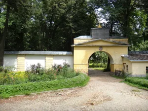Церковная ограда с воротами (Архангельское)