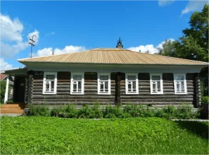 Дом, в котором провел последние месяцы жизни исследователь Северной Калифорнии и Аляски И.А. Кусков (Тотьма)