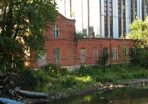 Одноэтажное пожарное депо (Шлиссельбург)