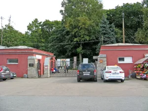 Ограда с пилонами ворот