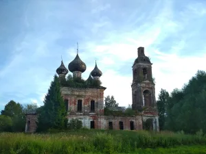 Никольская церковь с колокольней (Новые Липки)
