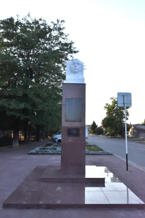 Бюст Героя Советского Союза С.Д. Романа