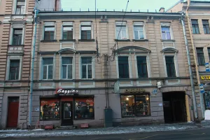 Дом, в котором в 1850-1856 гг. жил композитор А.П. Бородин