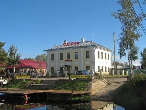 Здание караульного помещения Ладожского канального батальона (Кобона)
