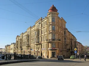 Набережная канала Грибоедова 71, Доходный дом В.А. Ратькова-Рожнова