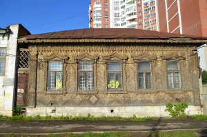 Дом, в котором жил художник И.К. Слюсарев