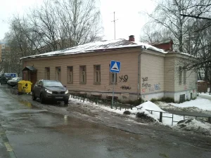 Дом, где в квартире учительницы М.Е. Якубовской в январе 1894 В.И. Ленин выступал на собрании нижегородских марксистов с рефератом против народников (Нижний Новгород)