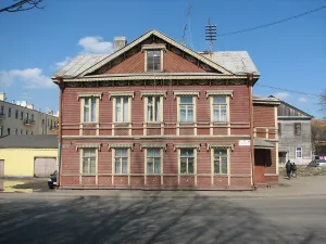 Жилой флигель дома М.И. Плотникова (Гатчина)