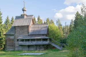 Церковь Вознесения из села Спас на Сози Калининского района (Василёво)
