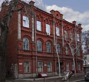 Дом, в котором находилась подпольная типография Восточного бюро ЦК РСДРП в 1905 г.