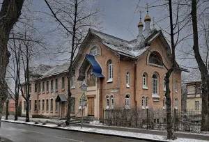 Скорбященская церковь при бывшей общине Красного Креста (Пушкин)