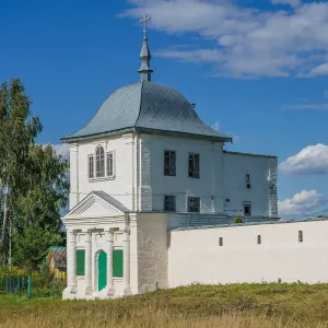 Угловая часовня в ограде (Тимирязево)
