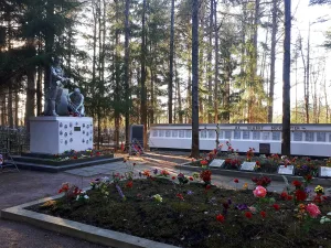 Братская могила красноармейцев и советских воинов, погибших в годы Гражданской и Великой Отечественных войн (Лебяжье)