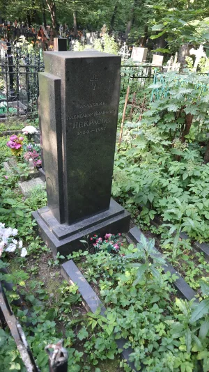 Могила академика А. И. Некрасова (Алексеевский)