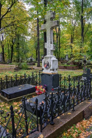 Могила Ф.И. Тютчева (1803-1873), поэта