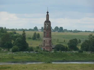 Колокольня церкви Преображения (Спасское (Отрадновский с/о))