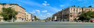 Комплекс зданий, формирующий исторический центр Нового города Орска