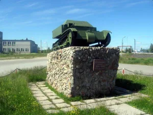 Памятник «Танкетка Т-27»
