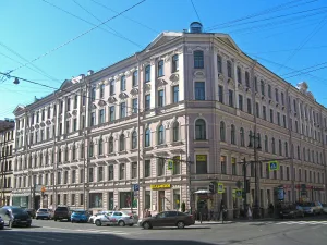 Дом Дурдина (дом, в котором жила Н.К. Крупская). Здесь бывал В.И. Ленин