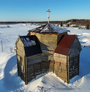 Церковь Никольская (деревянная) (Патракеевка (село Верховье))