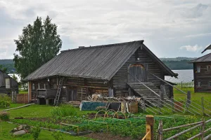 Дом Кондратьева из деревни Верхняя Путка (остров Кижи)