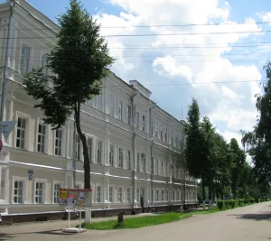 Здание Арзамасского духовного училища. Дом, в котором в 1918-1919 гг. находился штаб Восточного фронта (Арзамас)