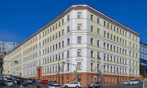 Здание, в котором жил и работал видный партийный и государственный деятель Я. Б. Гамарник