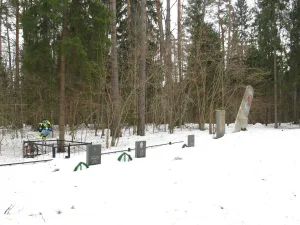 Братское захоронение советских воинов и летчиков-балтийцев, погибших в борьбе с фашистами (Пятчино)