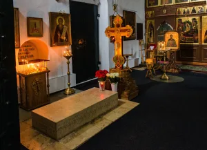 Могила Кузьмы Минина (?- 1616) организатора и руководителя народного ополчения в 1611-1612 гг. (Нижний Новгород)