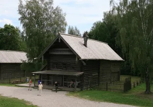 Изба Е.М. Царёвой из д. Пырищи Крестецкого района (Великий Новгород)