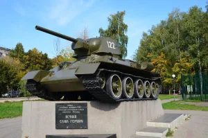 Последний рубеж обороны Москвы: Т-34-76 (Химки)