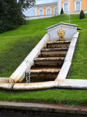 Фонтаны на террасах