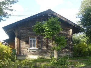 Жилой дом с хозпостройками (Гатчина)