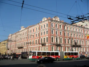 Доходный дом А.М. Тупикова. Дом, в котором в 1870-х годах жил А.Ф. Можайский
