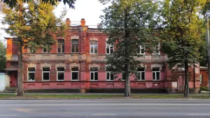 Здание клиники инфекционных болезней, где работал Г.В. Флейшер