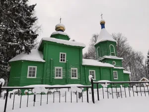 Церковь Михаила Архангела (деревянная) (Алёховщина)