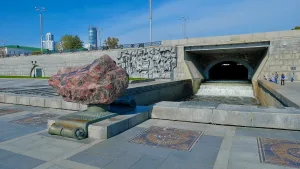 Плотина Городского пруда на реке Исеть