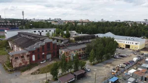 исторические здания Александровского завода