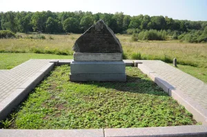 Могила А.Г. Огарёва (1785-1812), капитана лейб-гвардии Финляндского полка (пос. Бородино)