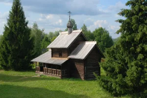 Церковь Успения Пресвятой Богородицы из д. Никулино Любытинского района (Великий Новгород)