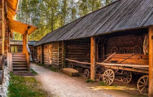 Усадьба крестьянина Кокорина из с. Выхино (Истра)