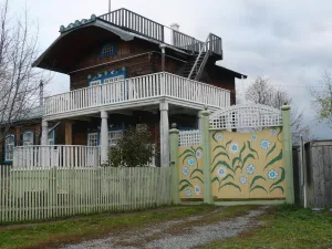 Дом, в котором жил поэт В.В. Каменский (Троица)