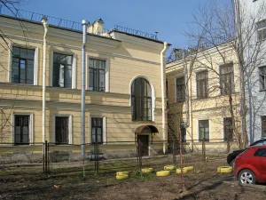 Школа и амбулаторный пункт Санкт-Петербургского уездного земства в селе Смоленском