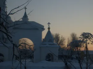 Ограда с воротами