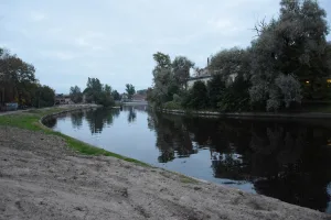 Водоотводный (криволинейный) канал (Колпино)