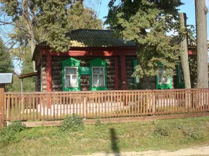 Дом Дианиных, в котором в 1879 г. жил композитор А.П. Бородин (Давыдово)