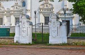 Стена Троицкого собора с башнями (ограда) (Верхотурье)