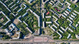 комплекс зданий площади Первой пятилетки